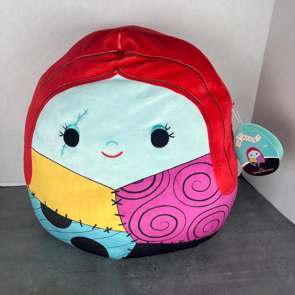 New w Tags Squishmallows Sally The Nightmare Before Christmas Plush‎ Toy 14 Inch